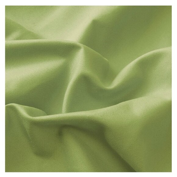 Lirex Flat Sheet Twin Ultra Soft Breathable Brushed 1800 Microfiber Bean Green - Picture 3 of 3
